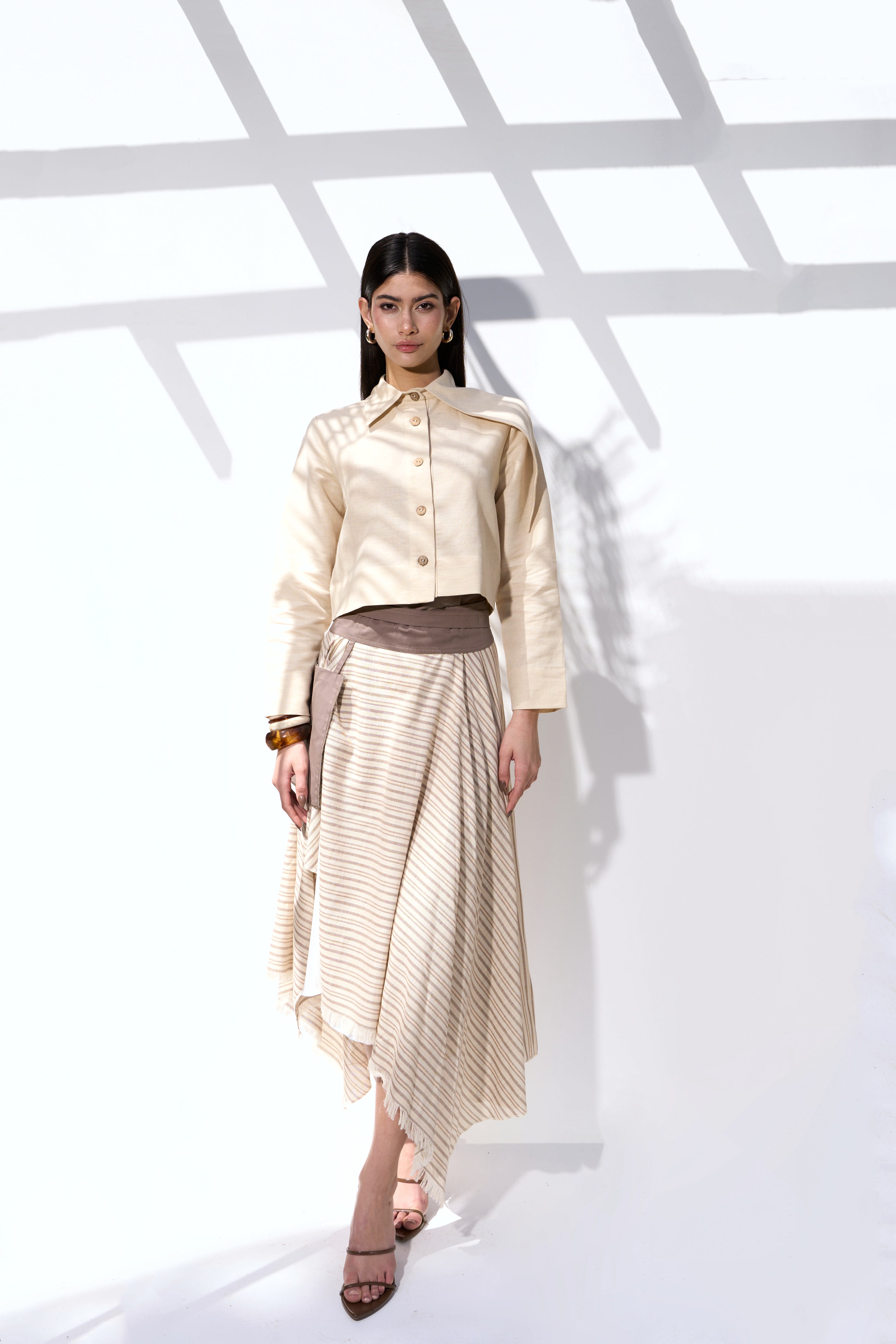The Folded Bark Shirt