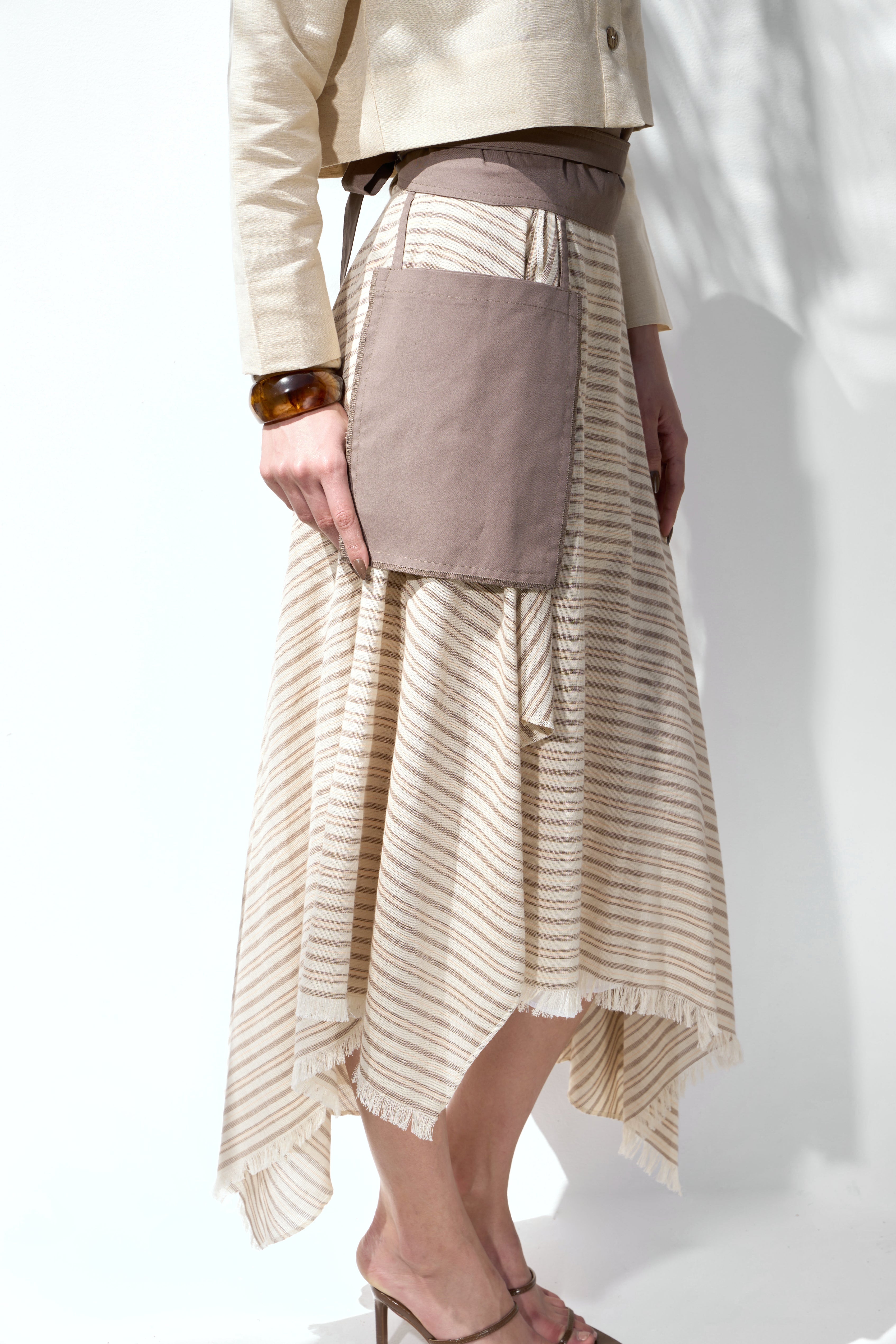 The Desert Sand Wrap Skirt