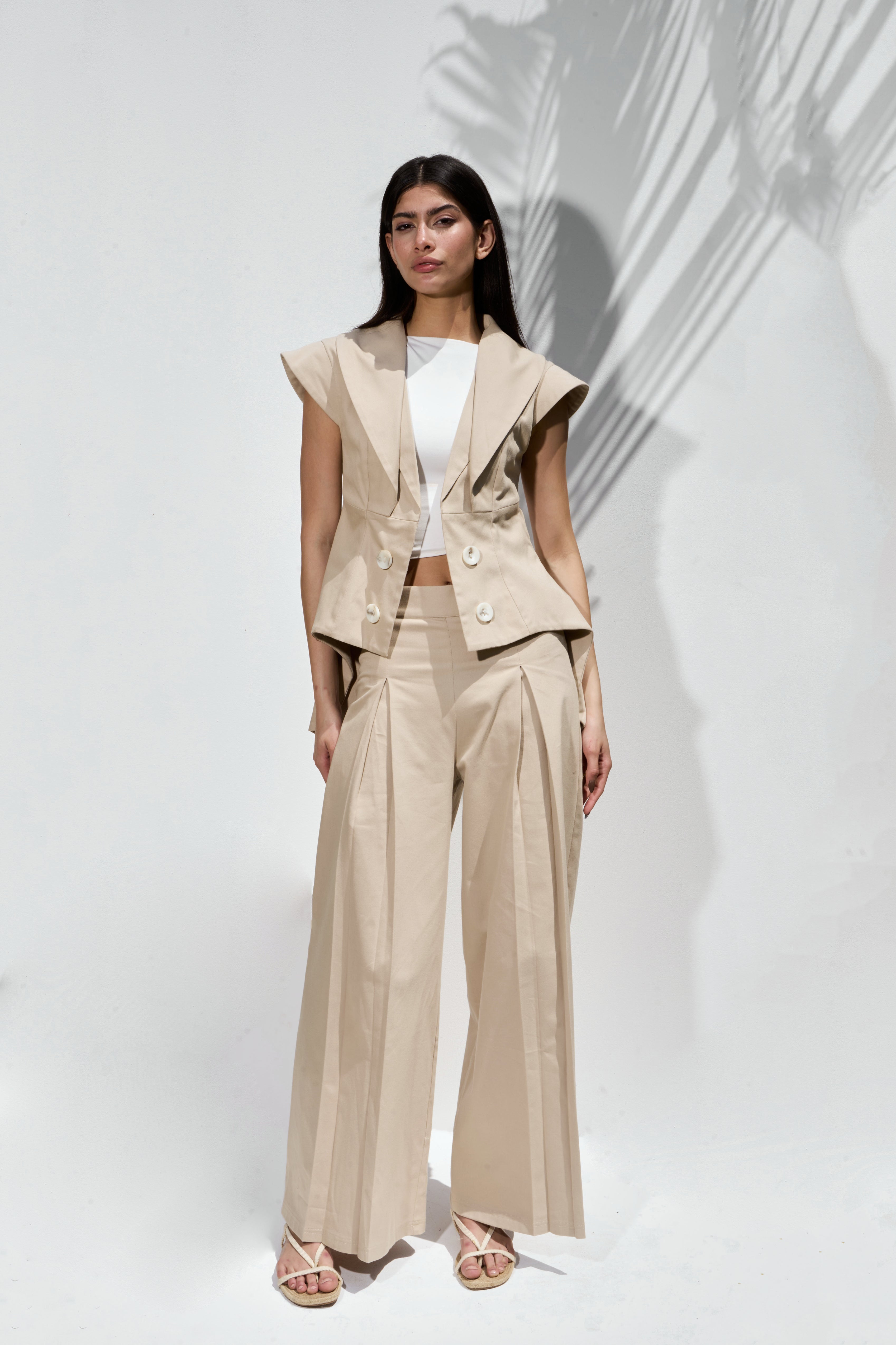 The Arbour Pleated Pants