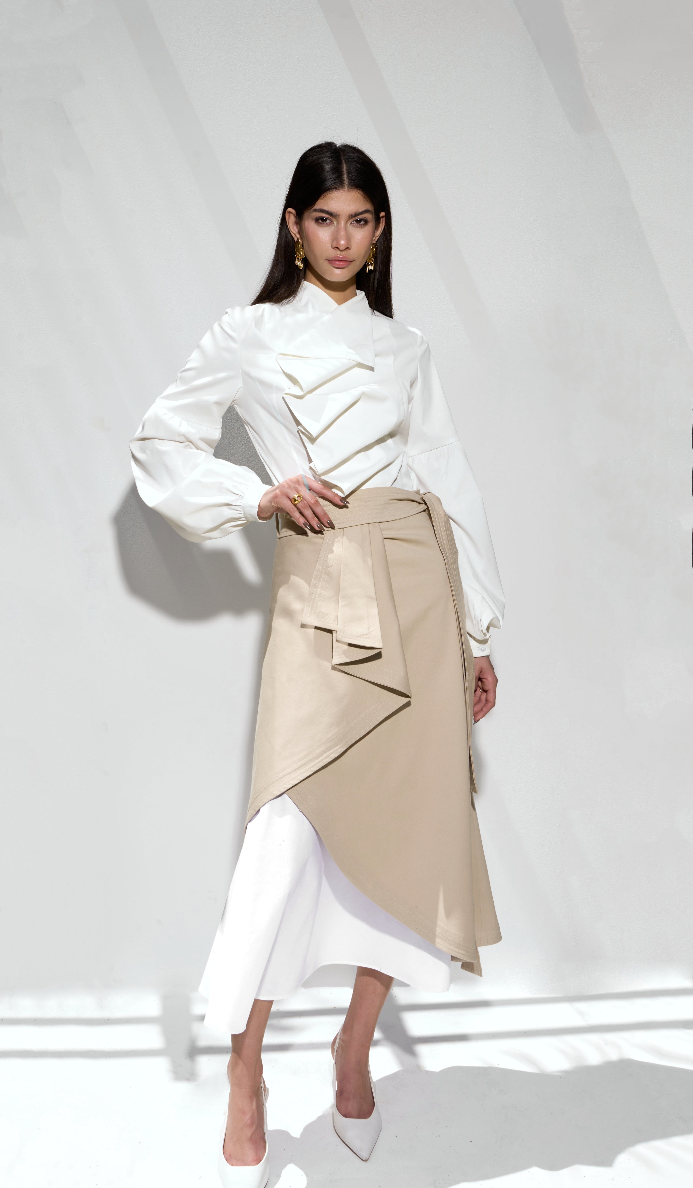 The Willow Ruffle Shirt