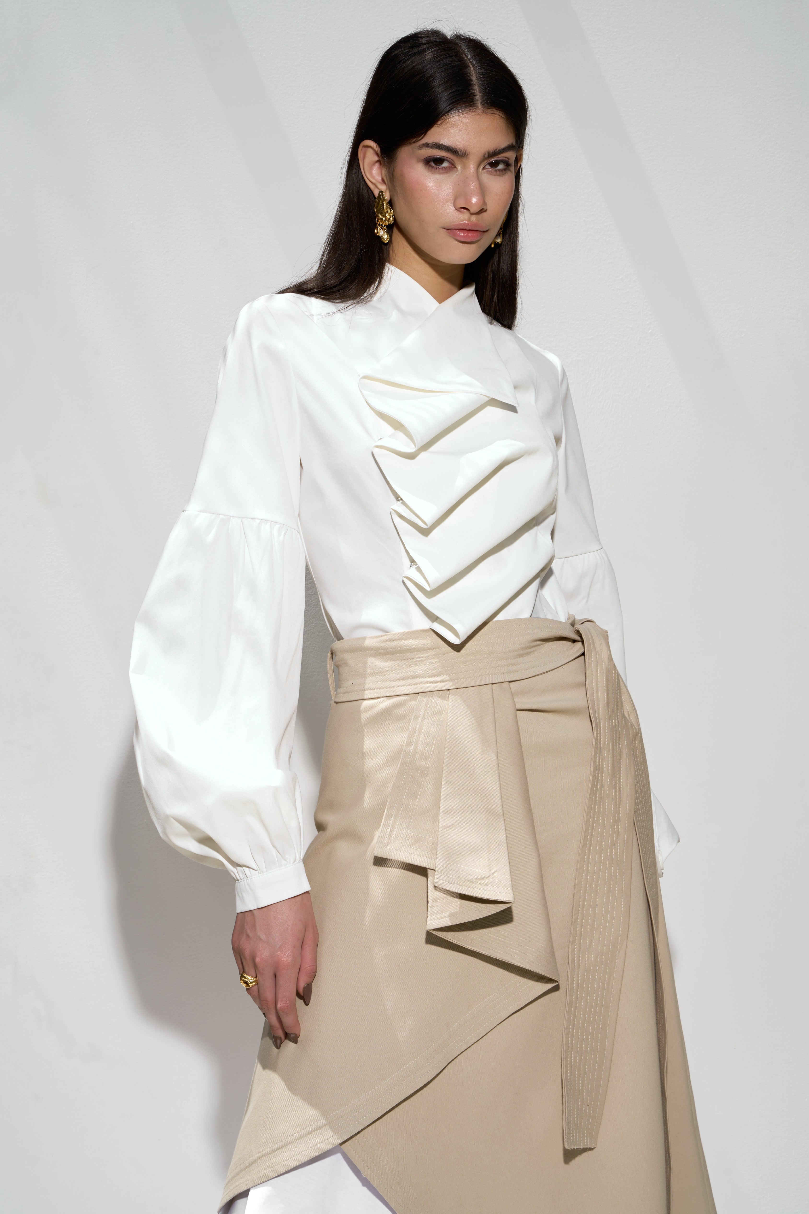 The Willow Ruffle Shirt