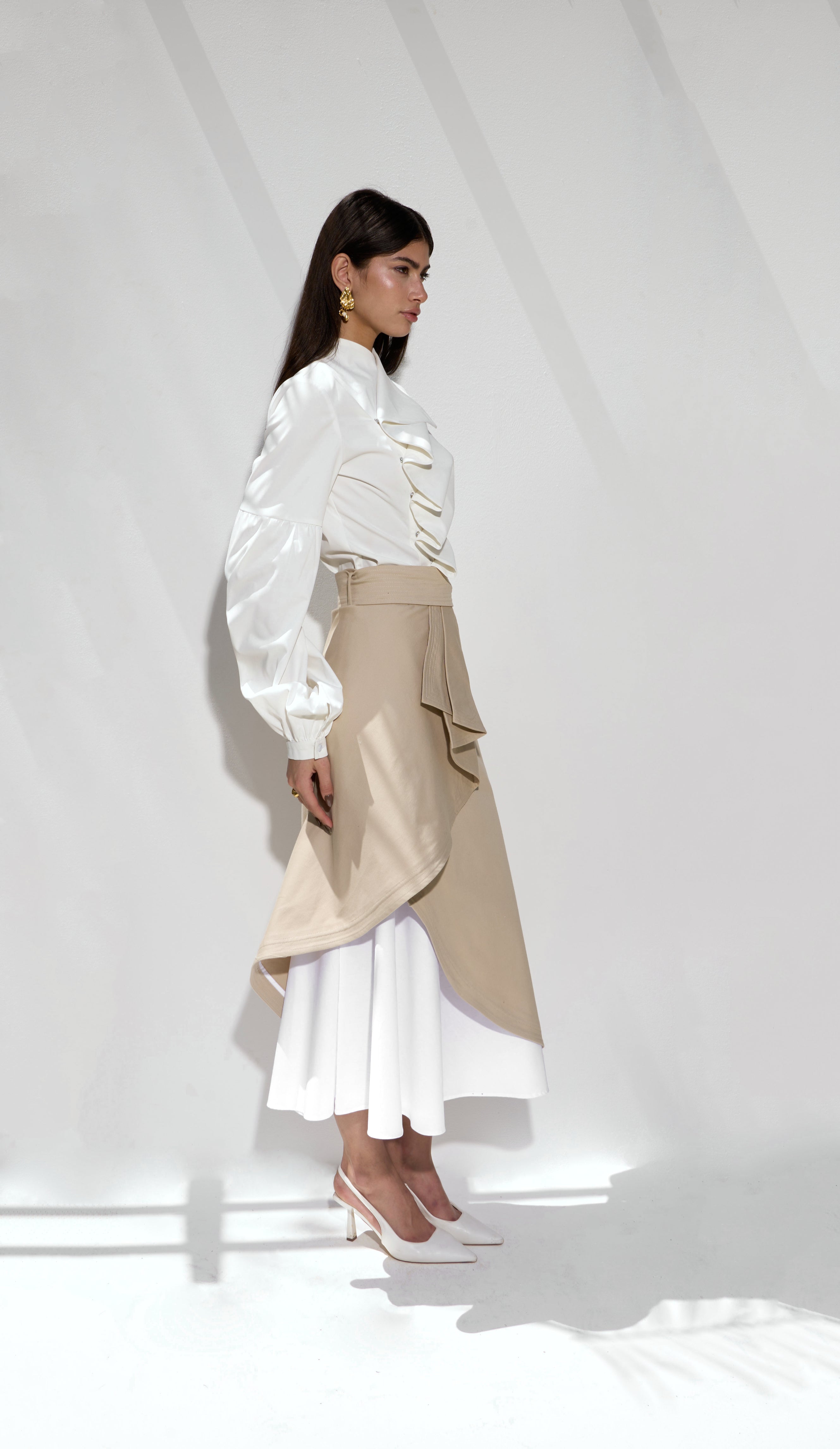 The Willow Ruffle Shirt